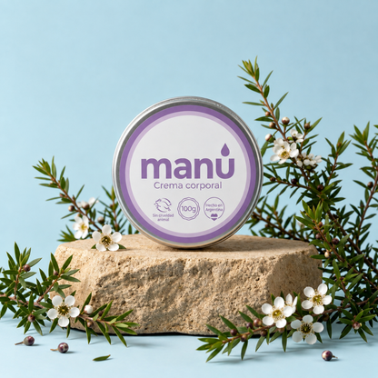 Crema Natural MANÚ® para Eczema y Psoriasis – 100 g